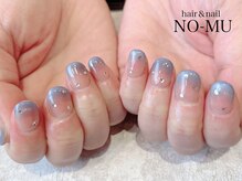ノーム ネイル(NO-MU)/チークネイル×マグフレンチ