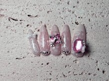 ニナネイル 中野駅前店(nyna nail)/チップ長さ出し定額ゴージャス