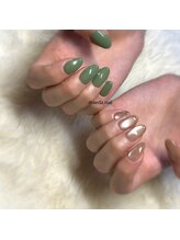 Mネイル 伏見店/【MAEDA】非対称ネイル