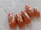秋　ニュアンスネイル