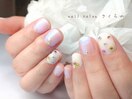 夢カワデザイン☆同窓会ネイル
