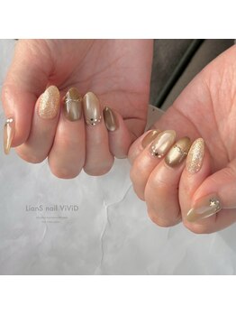 リアンスネイル ヴィヴィッド 岡山店(LianS nail ViViD)/ナチュラル