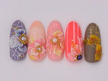 ネイリックス アヴェニール(NAILX avenir)/繊細フラワー