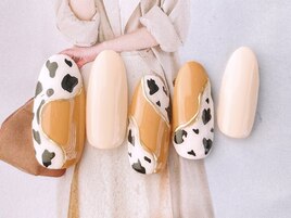 ダルメシアンネイル♪￥7980