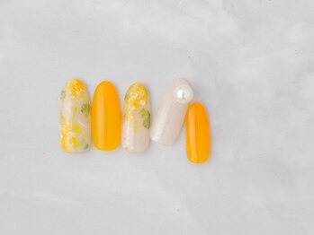 テラスアヴェダ 心斎橋店(Terrace AVEDA)/フラワーネイル