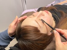 フープ ラッシュ(HOOP.LASH)の雰囲気（完全個室でゆったり施術風景です♪駅家/神辺/井原/まつエク）