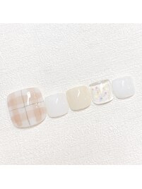 《フット》定額ネイルデザインM