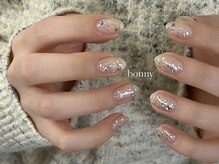 ボニー(bonny)/ラメワンカラー＋ストーン