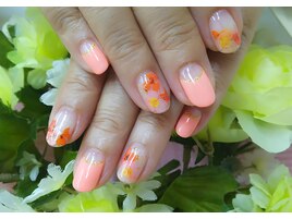 大人きれいめフレンチネイル