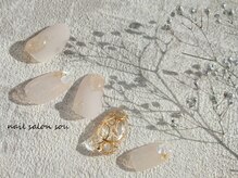 ソウ 難波店 nail salon Sou/ゴールド埋め尽くしnail