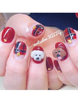 ネイルサロン キリグ(KILIG)/ワンちゃん3D