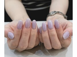 ラメワンカラーネイル ¥3800