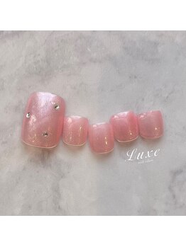 ネイルサロンリュクス (nailsalon Luxe)/シェラック　キラキラピンク