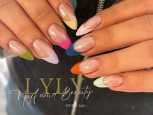 リリー ホリエネイル(LYLY HORIE nail)/カラーフレンチ