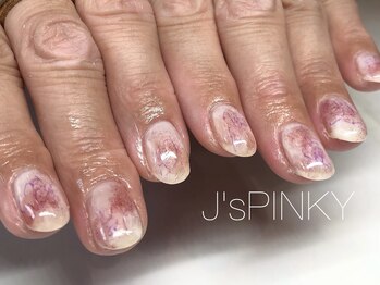 春色ニュアンスネイル