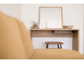 エステアンドリラクゼーション エクラ(Eclat)/メイクルーム風景