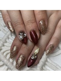 ボルドーネイル