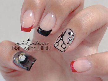 リル(RIRU)/キャラクターネイル/痛ネイル