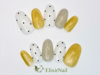 エリクサーネイル 池袋(Elixir Nail)/定額aシンプル/クーポン使用