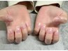【HAND】クリアネイル￥3,000