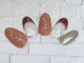 アルセア 上野御徒町店(Alcea)/ハート フレンチネイル