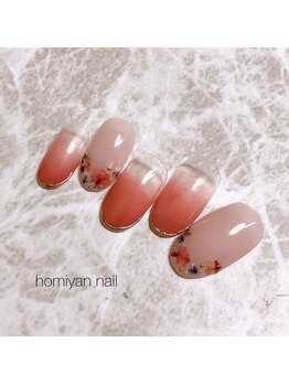 ホミヤンネイル(homiyan nail)/ドライフラワー