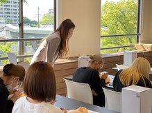 【技術】セミナー講師も在籍する実力派揃いのサロン。他企業や技術者の方へのセミナーやスクールも実施中。