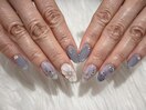 持ちこみネイル★押し花