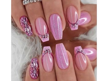 ヘブン ネイル 鶯谷(HEAVEN Nail)/グリッターネイル