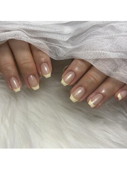 アース 新瑞橋店(HAIR & MAKE EARTH)/イエローフレンチ