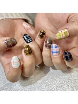 リファインネイル(refinenail)/チェックネイル/持ち込み