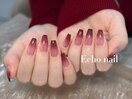 ボルドーグラデーション