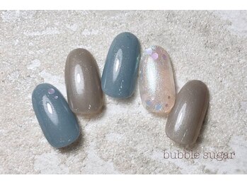 バブル シュガー バイ ネイルクローネ(bublle sugar by.nail crone)/季節限定クーポン♪
