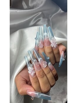 クロスネイル 渋谷店(CROSS nail)/夏のマグネットネイル