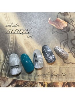 アウリン(AURYN)/4月 monthly design No7