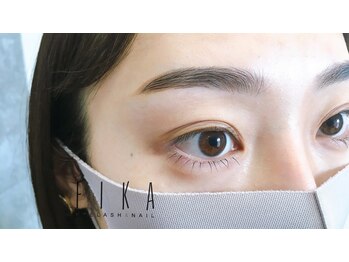 まつ毛エクステアンドネイル フィーカ 新松戸(FIKA)/眉スタイリング&下睫毛エクステ