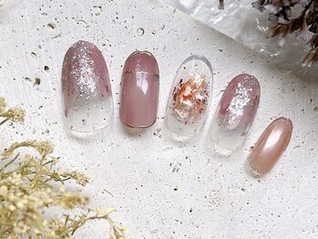 ネイルアンドアイラッシュ ラグナ サロン(Nail&Eyelash Laguna Salon)/【ニュアンスデザイン 】