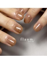 フラウム(flaum.)/細いゴールドミラー