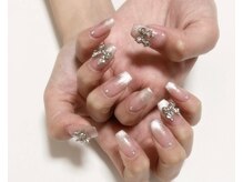 ペッシュブルーム 梅田(Peche Bloom)/キラキラネイル ちゅるんネイル