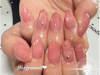 フロージュ ネイル(florjyu nail)/水光マグネットnail