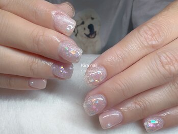 キラネイルサロン(Kiraネイルサロン)/カラ1000円パール400円追加有り