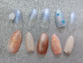 ネイリシャス(NAILICIOUS)の写真/定額アート◆¥5940【オフ無料】10本アートと変わらない満足感♪リーズナブル＆定額コース多数！