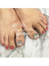 ジェルメ(germer)/ストーン埋め尽くしフット♪