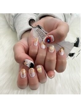 プリュム(Plume)/3D/推しネイル/キャラクター