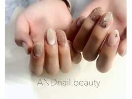 冬ネイル/ニュアンス/藤沢