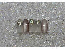 ニュアンスシェルネイル