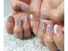 ネイル キッチン モモ(nail kitchen momo)/うるうるシルバーマグネット＊