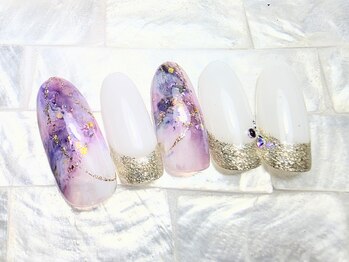 リマイン(Rymine)の写真/【来店時4週間以内のご予約でオフ無料】初回はもちろん2回目以降も通いやすい！毎月のネイルをお得に♪