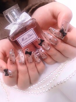 nail salon SOiE-ソワ-【フィルイン/持ち込み/長さ出し】【4/3 NEW OPEN(予定)】/ドットマグ