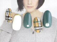 キャンアイドレッシー ヨコハマ元町店(Can I Dressy)/【NEW】チェックネイル